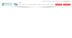Desktop Screenshot of praxisinfosolutions.com