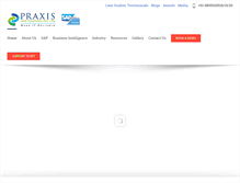 Tablet Screenshot of praxisinfosolutions.com